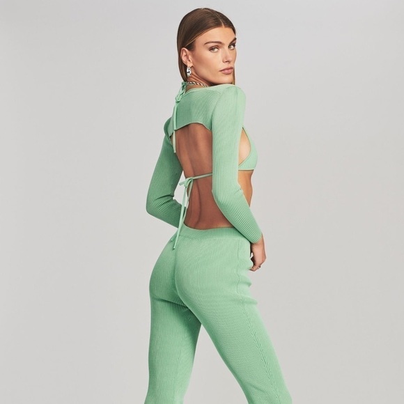 SER.O.YA Dahlia Set In Green - Picture 3 of 10